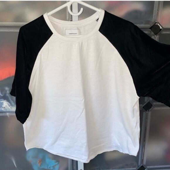 Current Elliott The Velvet Raglan Tee Shirt NWOT - Picture 7 of 9